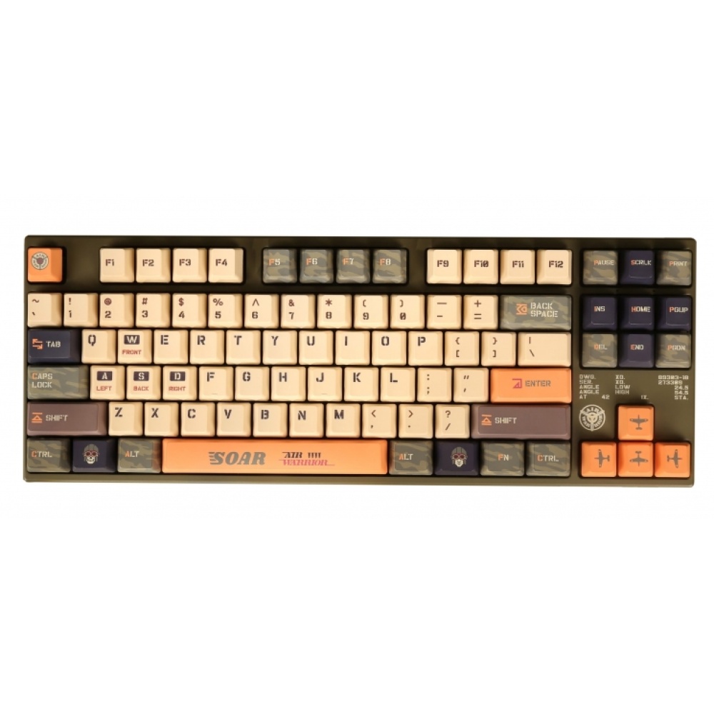 Клавиатура Varmilo VEA87 Warrior-Soar TTC Golden Pink EN