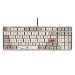 Клавиатура Akko 3098S RGB One Piece Calligraphy(Hotswappable) CS Jelly Blue RGB
