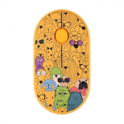 Мышь 2E MF300 Silent WL BT PETS:CATS&DOGS