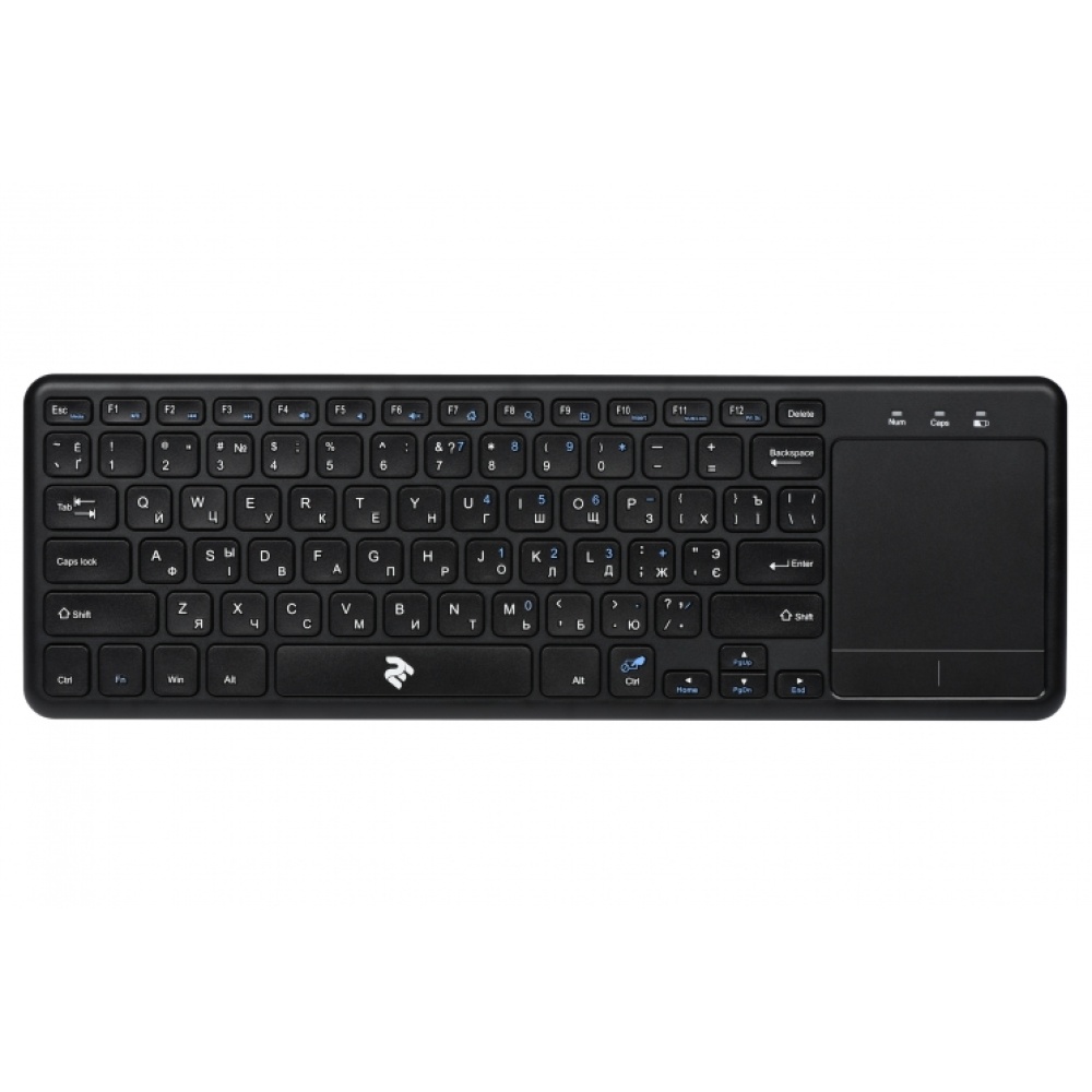 Клавиатура 2E Touch Keyboard KT100 WL/BT BLACK