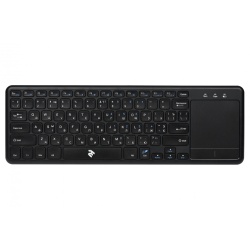 Клавиатура 2E Touch Keyboard KT100 WL/BT BLACK