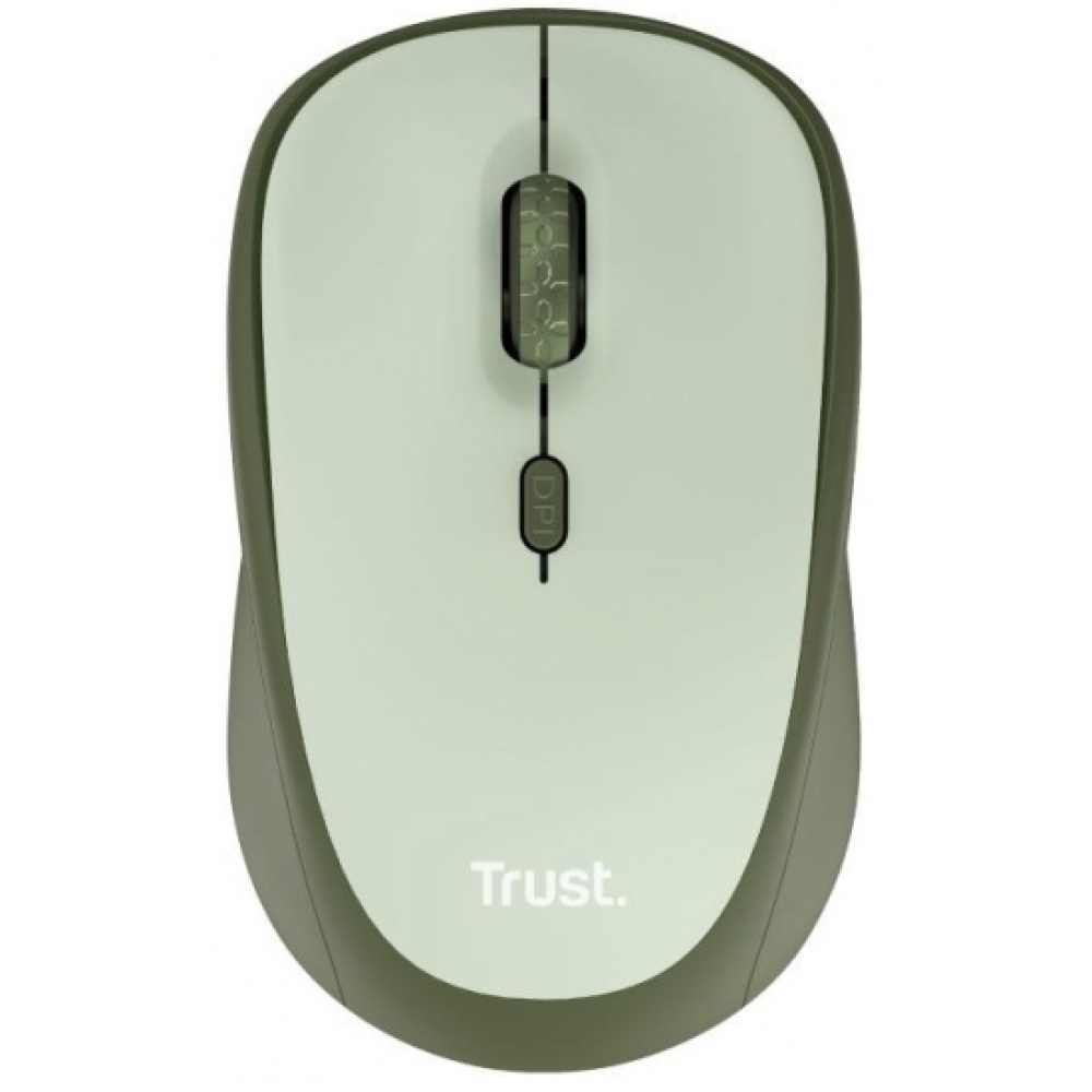 Мышь Trust Yvi+ Silent WL ECO Green