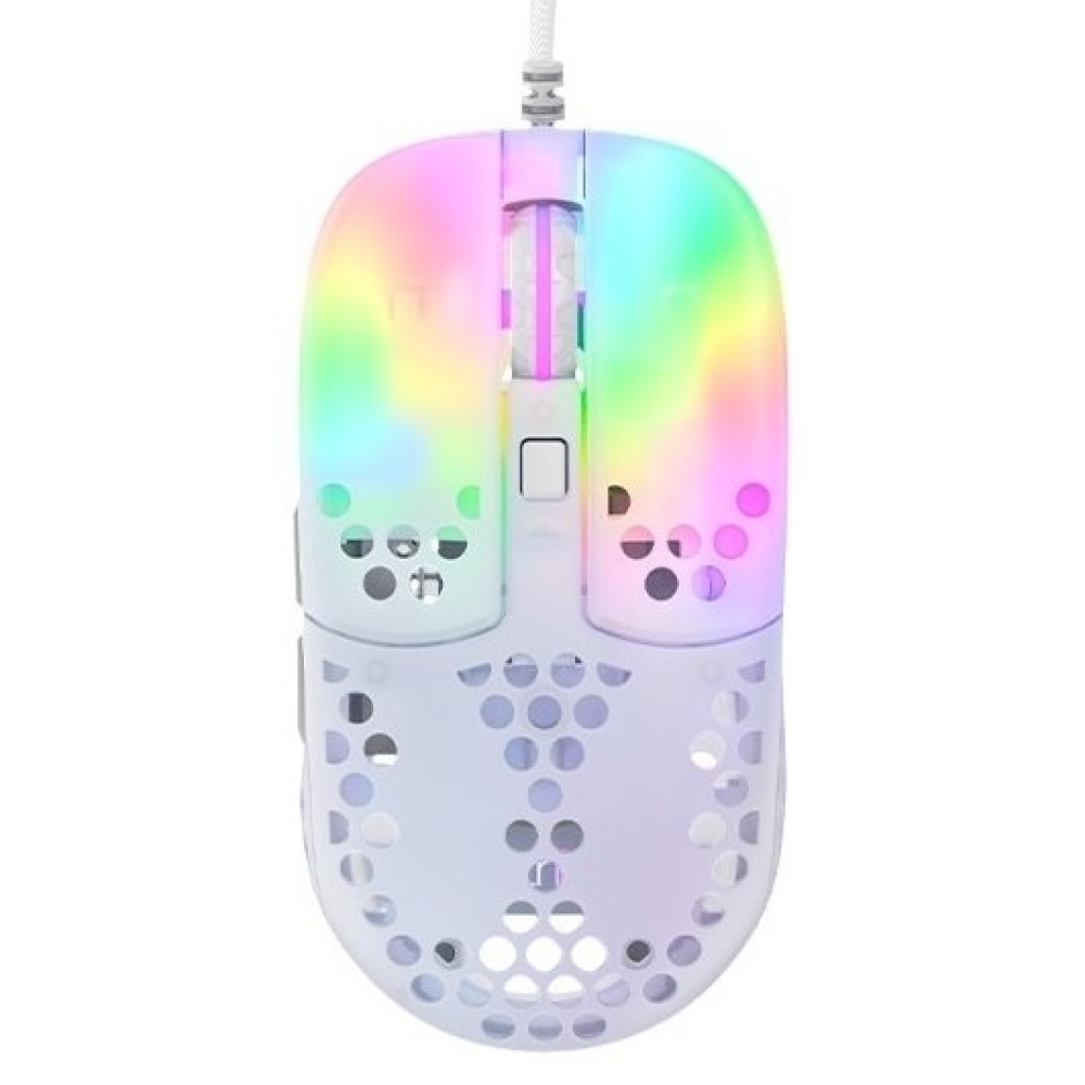 Мышь игровая Xtrfy MZ1 RGB USB White