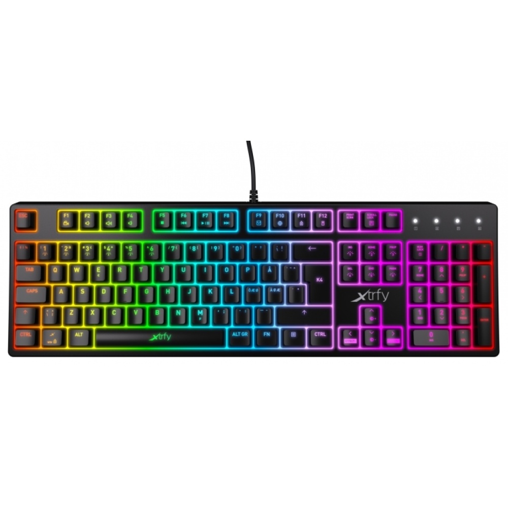 Клавиатура игровая Xtrfy K4 RGB Kailh Red RU