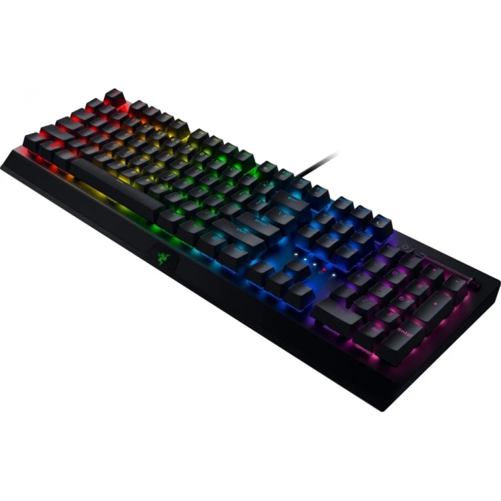 Клавиатура Razer BlackWidow V3 RGB 108key Green Switch USB/EN, чёрный — изображение 10