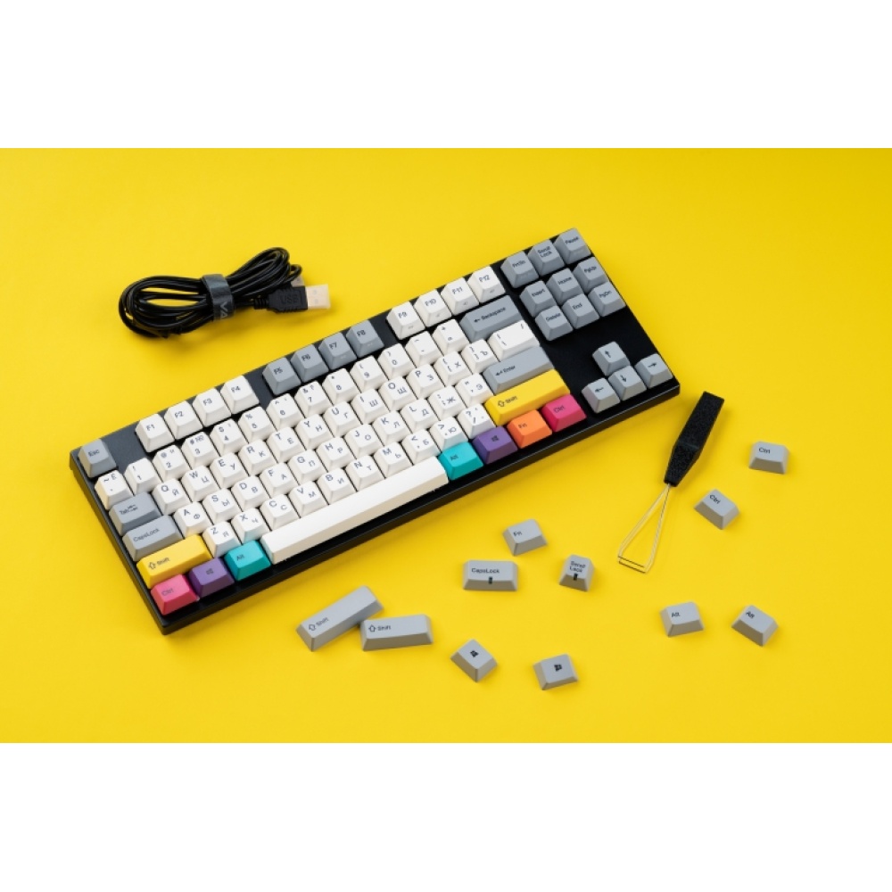 Клавиатура Varmilo MA87M V2 CMYK, EC Sakura V2,RU — изображение 11