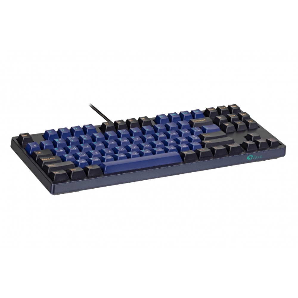 Клавиатура AKKO 3087 Horizon Cherry MX Silent Red, RU, Blue/Black — изображение 11