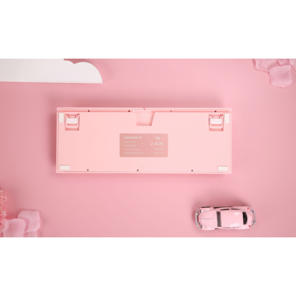 Клавиатура Varmilo VEM87 Sakura R1 EC V2 Rose UA — изображение 2