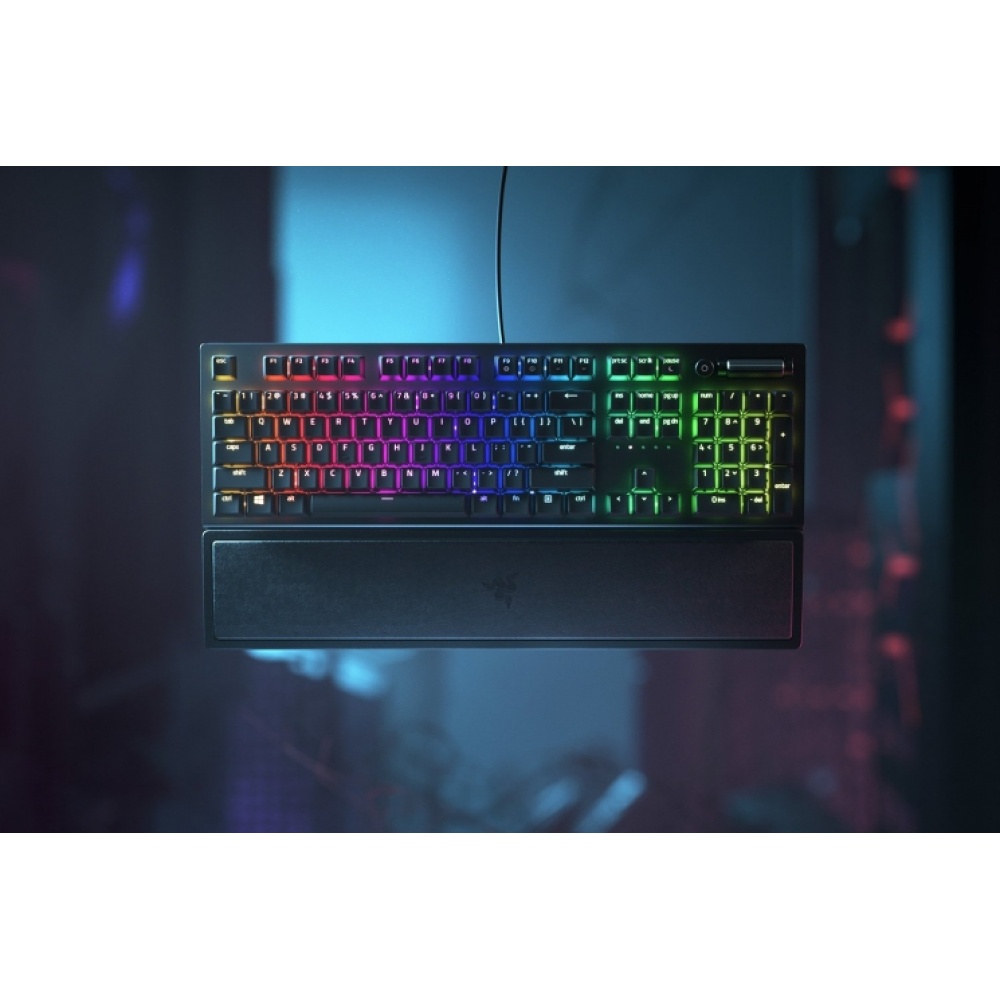 Клавиатура Razer BlackWidow V3 RGB 108key Green Switch USB/EN, чёрный — изображение 2