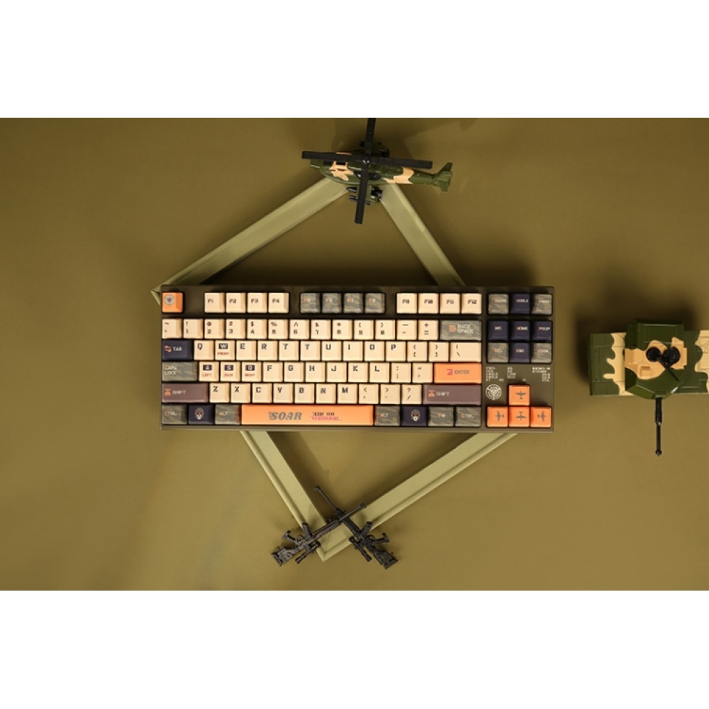 Клавиатура Varmilo VEA87 Warrior-Soar TTC Golden Pink EN — изображение 2