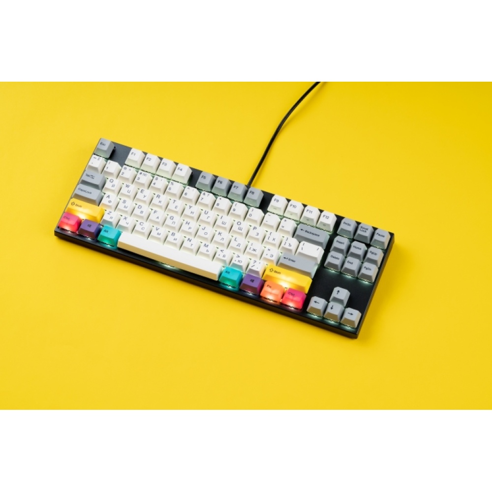 Клавиатура Varmilo MA87M V2 CMYK, EC Rose V2,RU — изображение 2