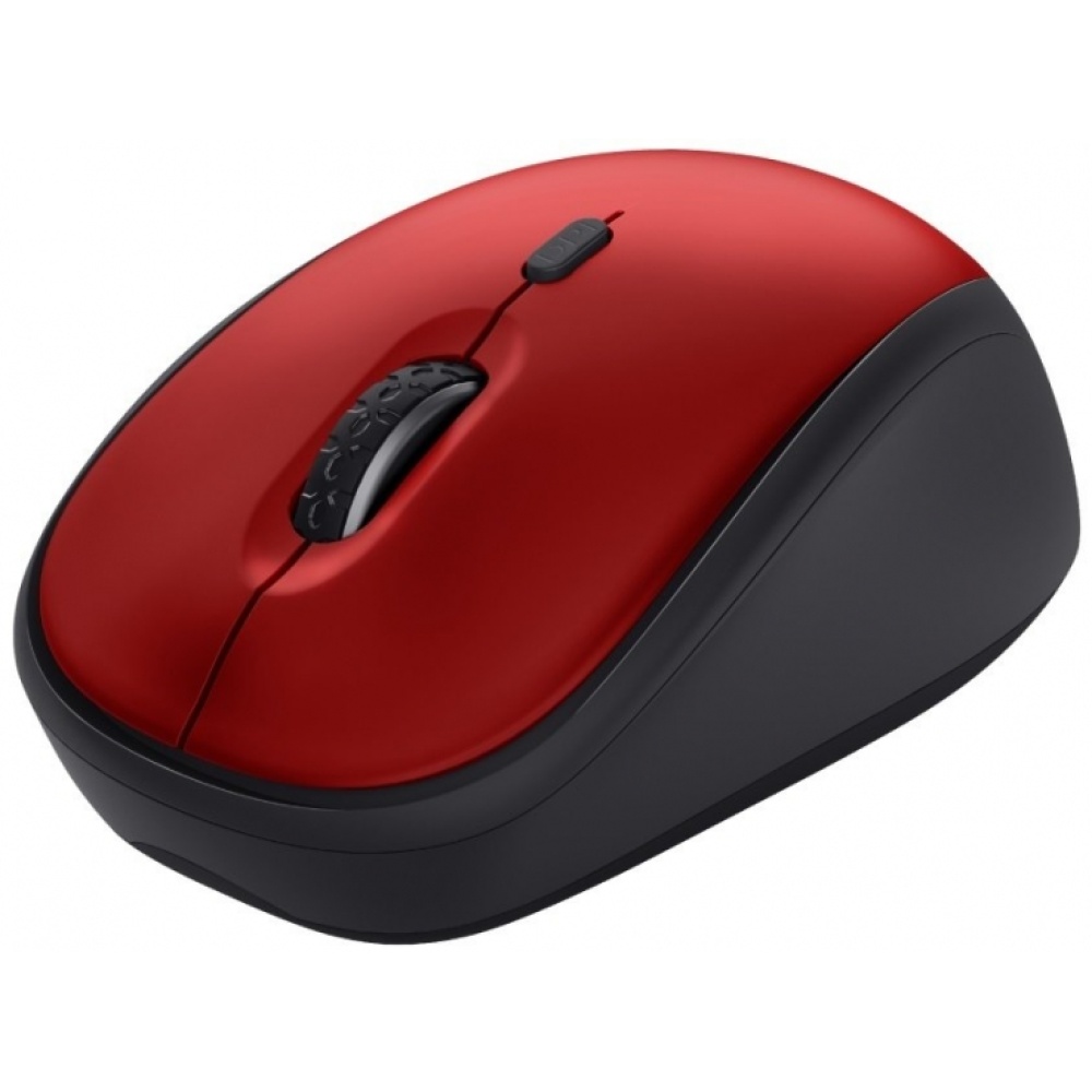 Мышь Trust Mouse Yvi+ Silent WL ECO RED — изображение 2