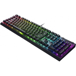 Клавиатура проводная Razer Keyboard mechanical BlackWidow V4 X, 110key, Yellow Switch, USB-A, EN/RU, RGB, black — изображение 3
