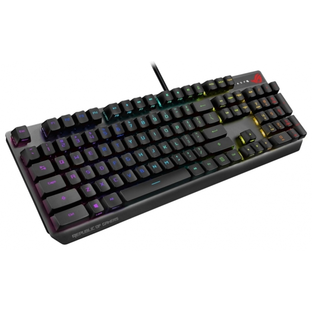 Клавиатура ASUS Keyboard ROG STRIX SCOPE RX RD RGB 104key USB EN Black — изображение 3