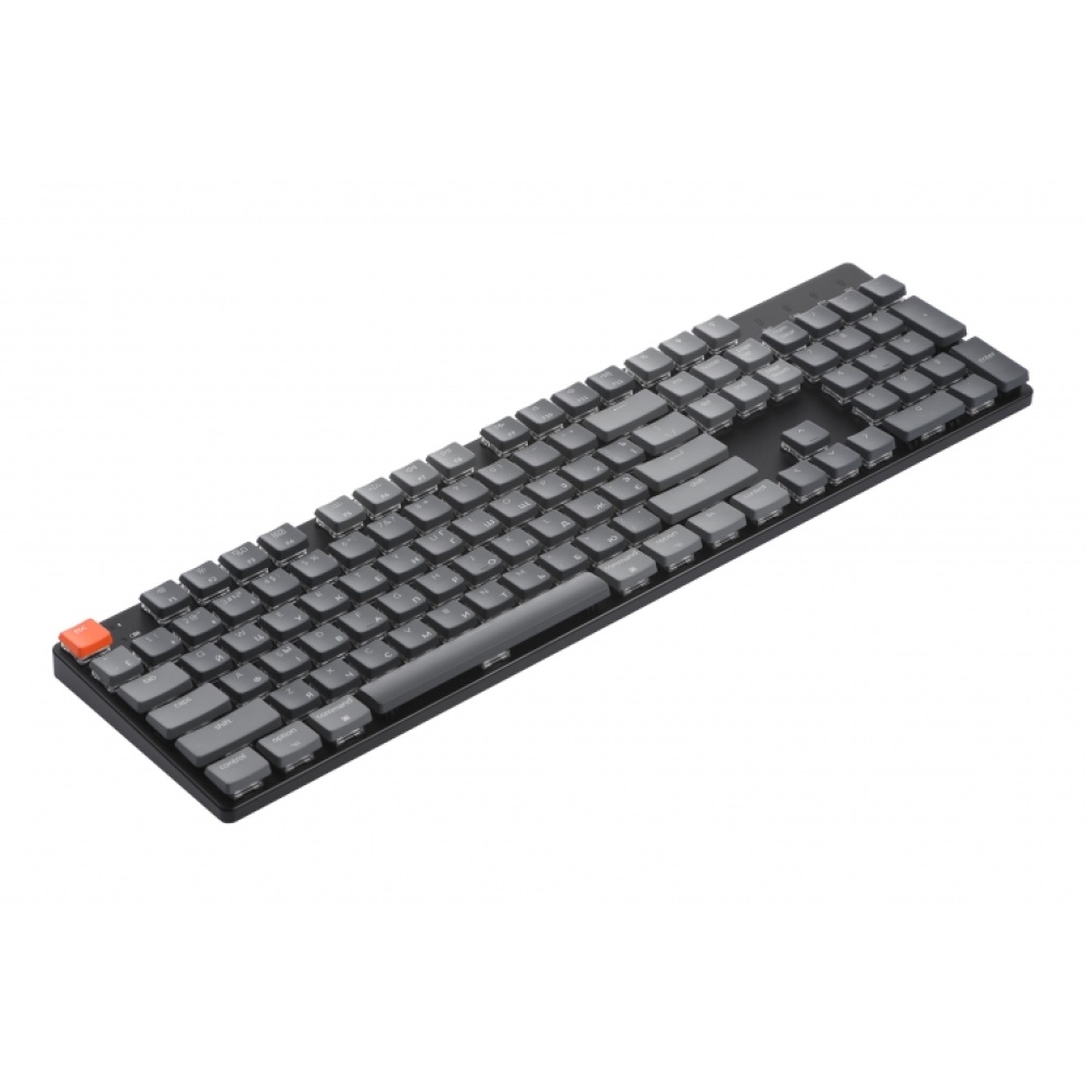 Клавиатура Keyboard Keychron K5 SE 104 Key Optical Red Low profile RGB Hot-swap Black — изображение 3