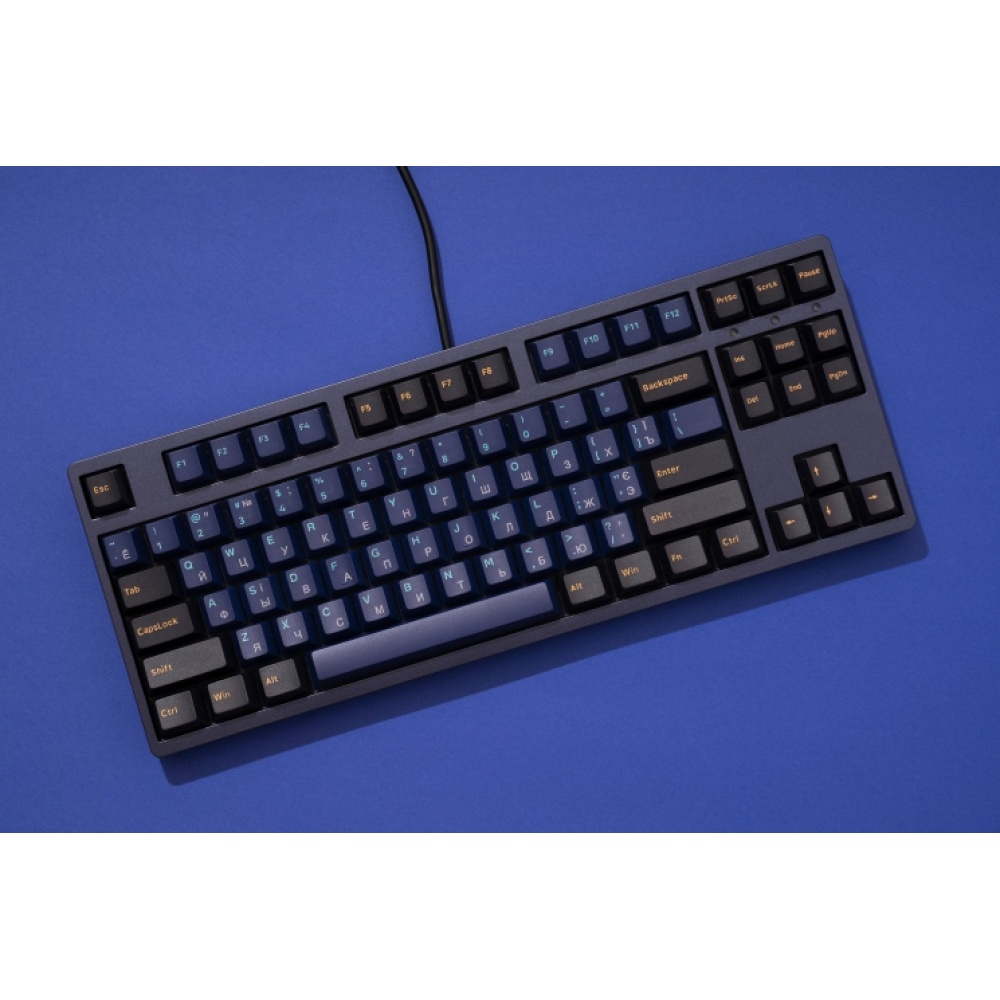 Клавиатура AKKO 3087 Horizon Cherry MX Silent Red, RU, Blue/Black — изображение 3