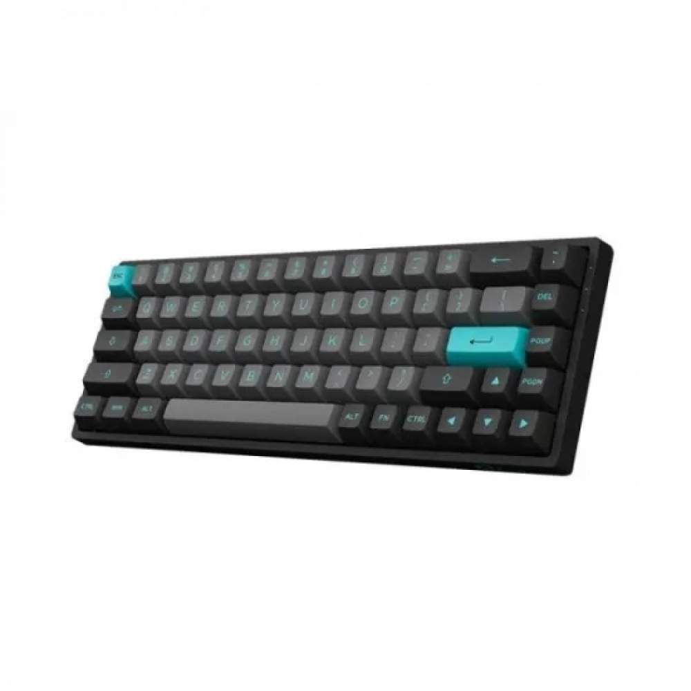 Клавиатура Akko 3068B Plus Black&Cyan CS Jelly Black RGB — изображение 3