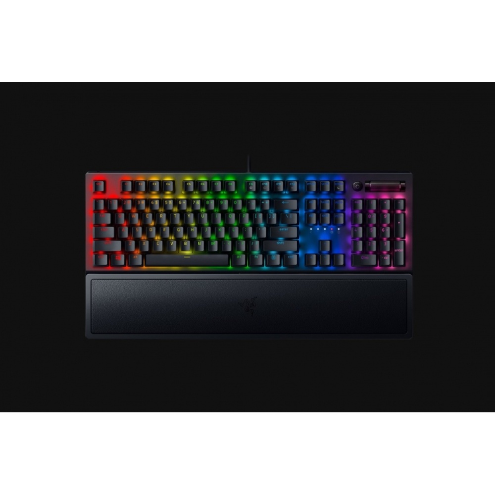 Клавиатура Razer BlackWidow V3 RGB 108key Green Switch USB/EN, чёрный — изображение 4