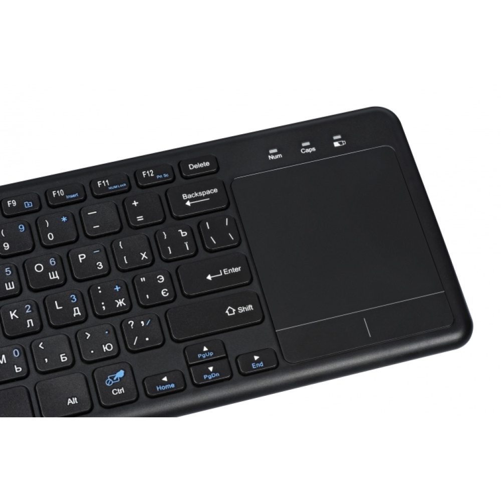 Клавиатура 2E Touch Keyboard KT100 WL/BT BLACK — изображение 4