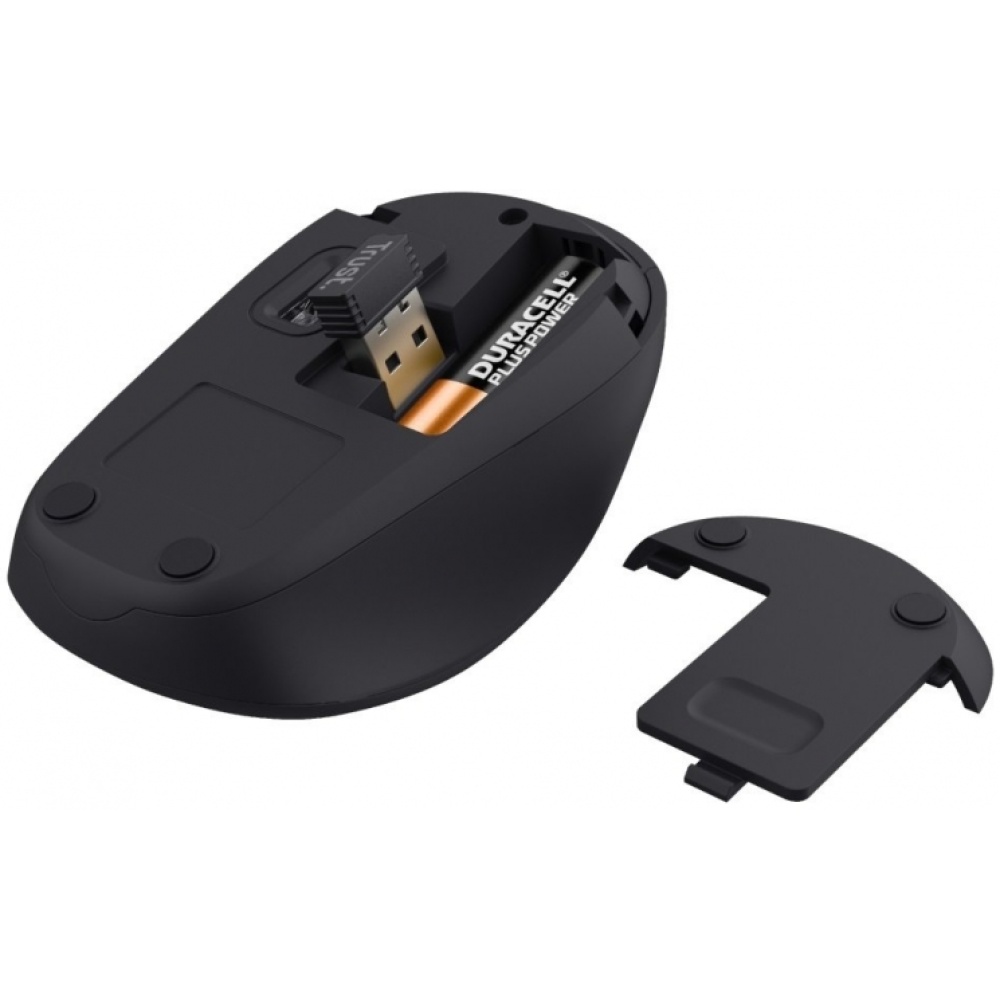 Мышь Trust Mouse Yvi+ Silent WL ECO RED — изображение 4