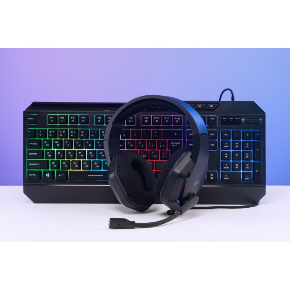 Гарнитура игровая 2E GAMING HG315 RGB USB 7.1 Black — изображение 4