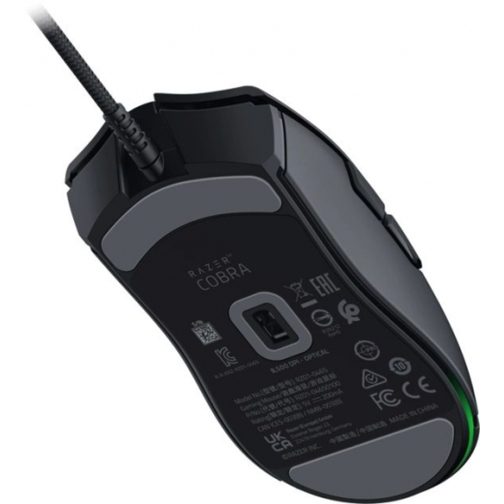 Мышь проводная Razer Mouse Cobra, RGB, USB-A, black — изображение 4