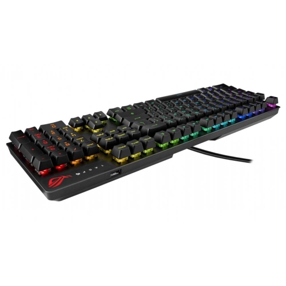 Клавиатура ASUS Keyboard ROG STRIX SCOPE RX RD RGB 104key USB EN Black — изображение 5