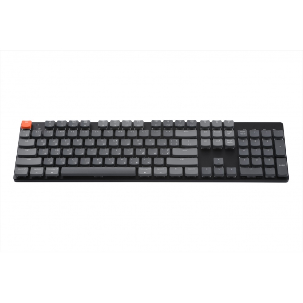 Клавиатура Keyboard Keychron K5 SE 104 Key Optical Red Low profile RGB Hot-swap Black — изображение 5