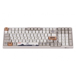 Клавиатура Akko 3098S RGB One Piece Calligraphy(Hotswappable) CS Jelly Blue RGB — изображение 5