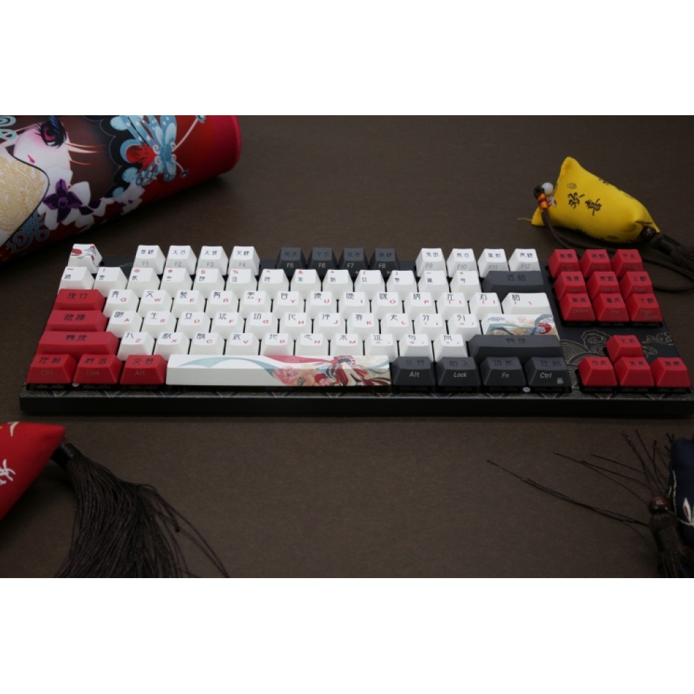 Клавиатура Varmilo MA87M V2 Peking Opera, EC Rose V2,EU — изображение 6