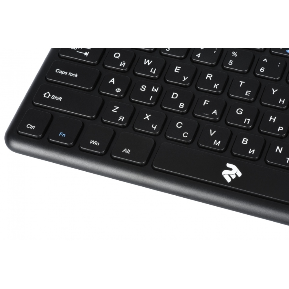 Клавиатура 2E Touch Keyboard KT100 WL/BT BLACK — изображение 6