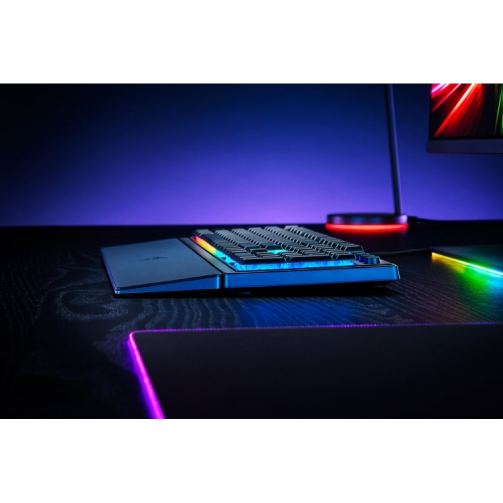 Клавиатура проводная Razer Keyboard mechanical Ornata V3 104key, Mecha-Membrane Switch, USB-A, EN/RU, RGB, black — изображение 6