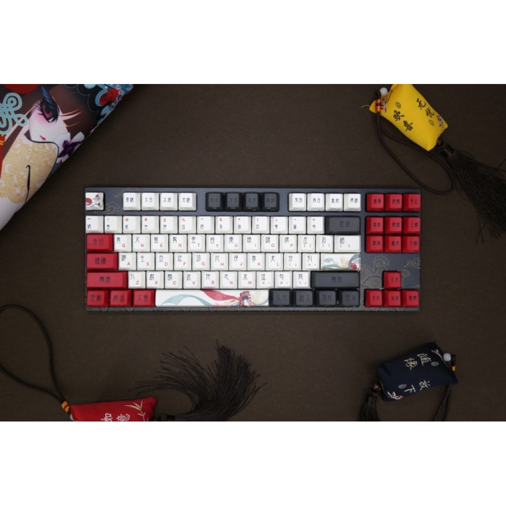 Клавиатура Varmilo MA87M V2 Peking Opera, EC Rose V2,EU — изображение 7