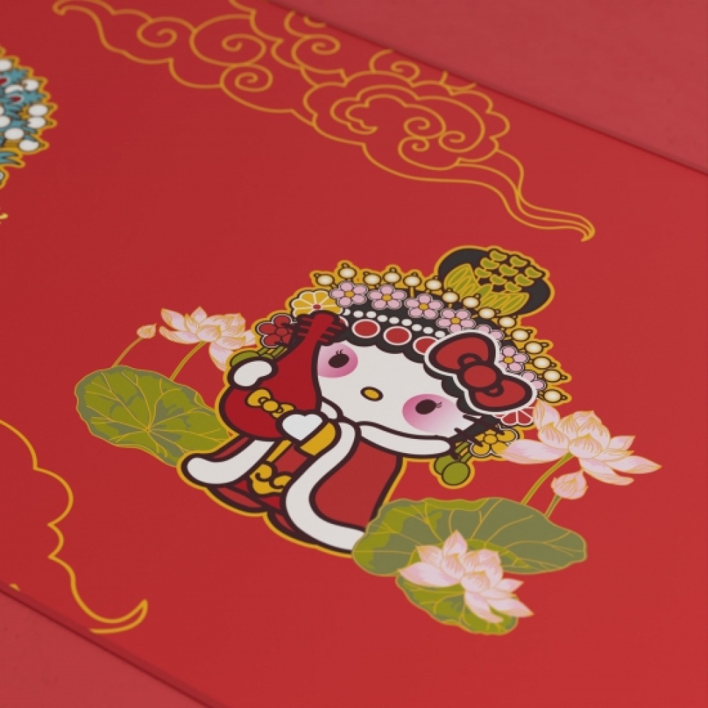 Игровая поверхность Akko Hellokitty Peking Opera Deskmat B — изображение 7