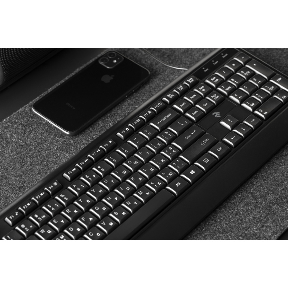 Клавиатура 2Е KS130 USB Black — изображение 7