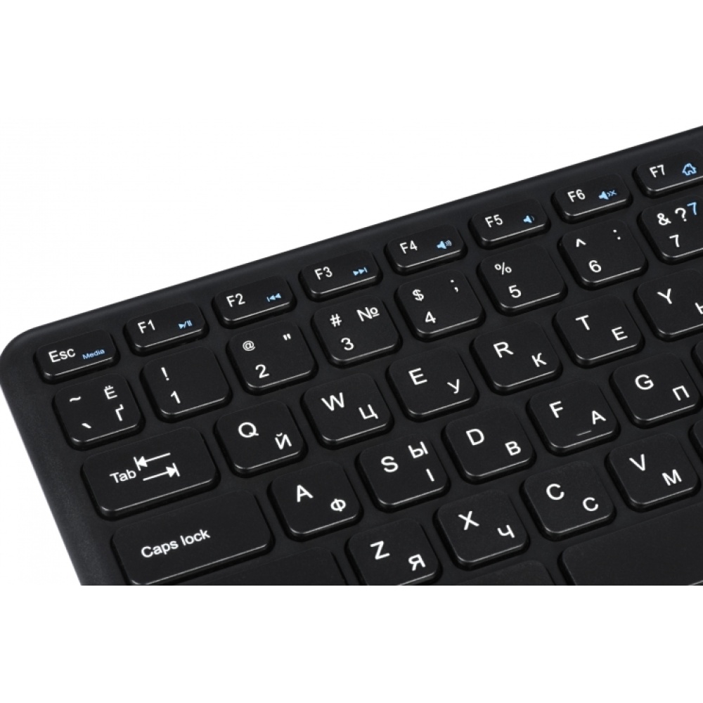 Клавиатура 2E Touch Keyboard KT100 WL/BT BLACK — изображение 7