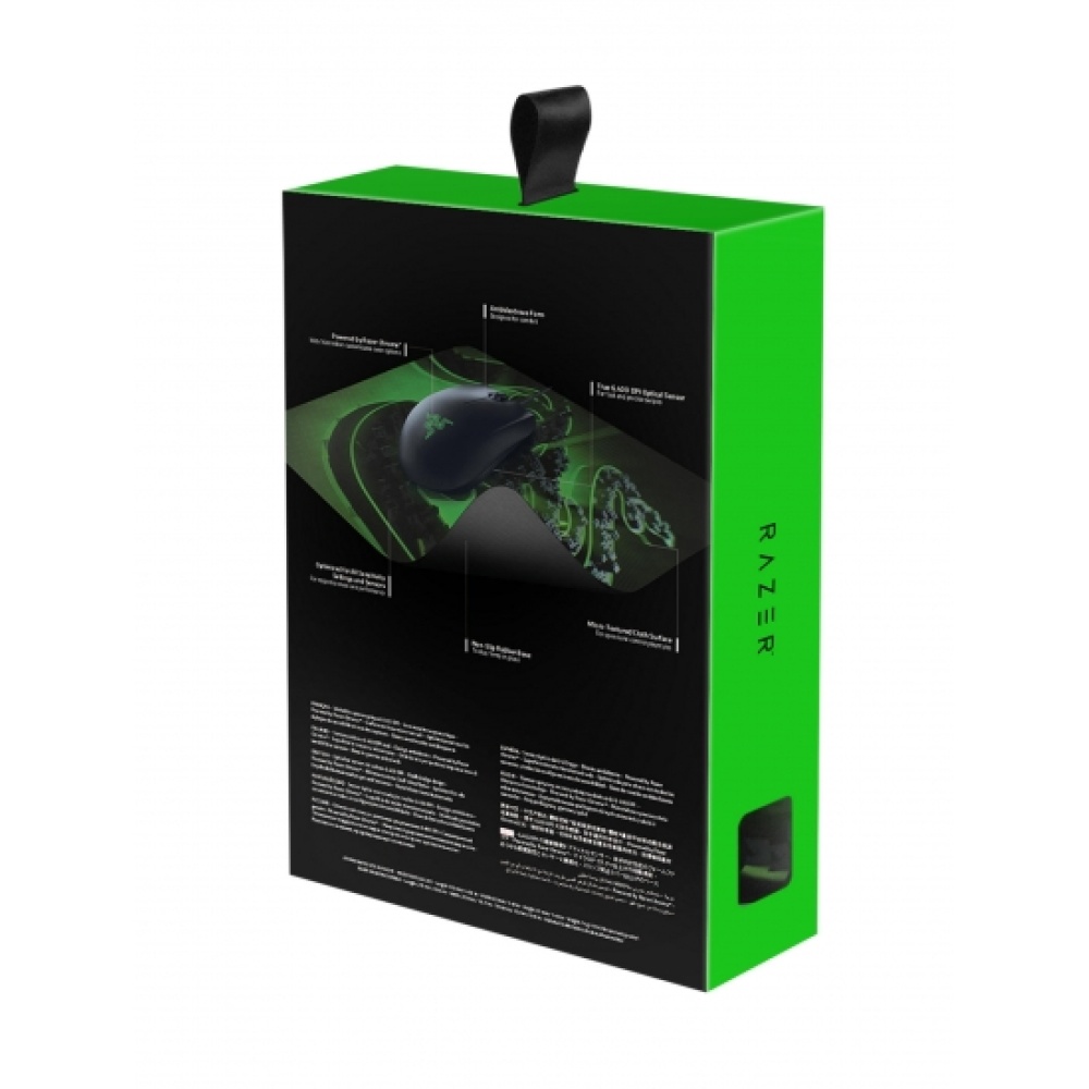 Игровая мышь Razer Abyssus Lite в комплекте с ковриком Goliathus Mobile Construct Edition /Mouse + Pad RAZER Abyssus and Goliathus Terra Speed (RZ83-02730100-B3M1) — изображение 7