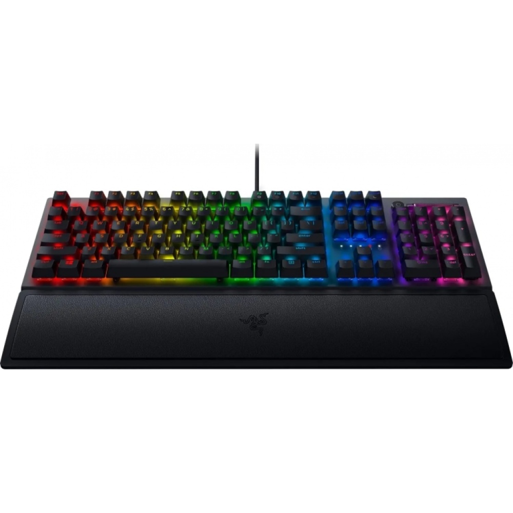 Клавиатура Razer BlackWidow V3 RGB 108key Green Switch USB/EN, чёрный — изображение 7