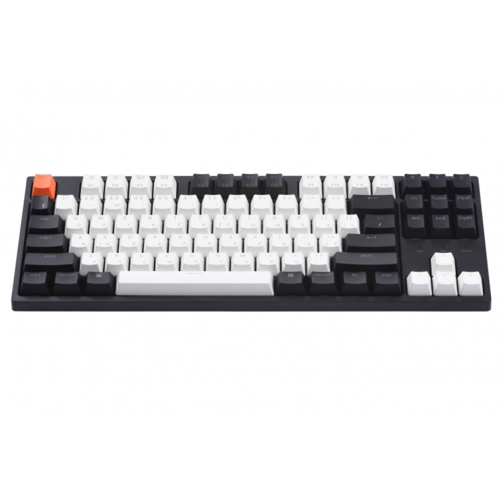 Клавиатура Keychron K2 84 Key Aluminum Frame HotSwappable  Gateron  Mechanical Keyboard  RGB Red Russian Layout — изображение 7