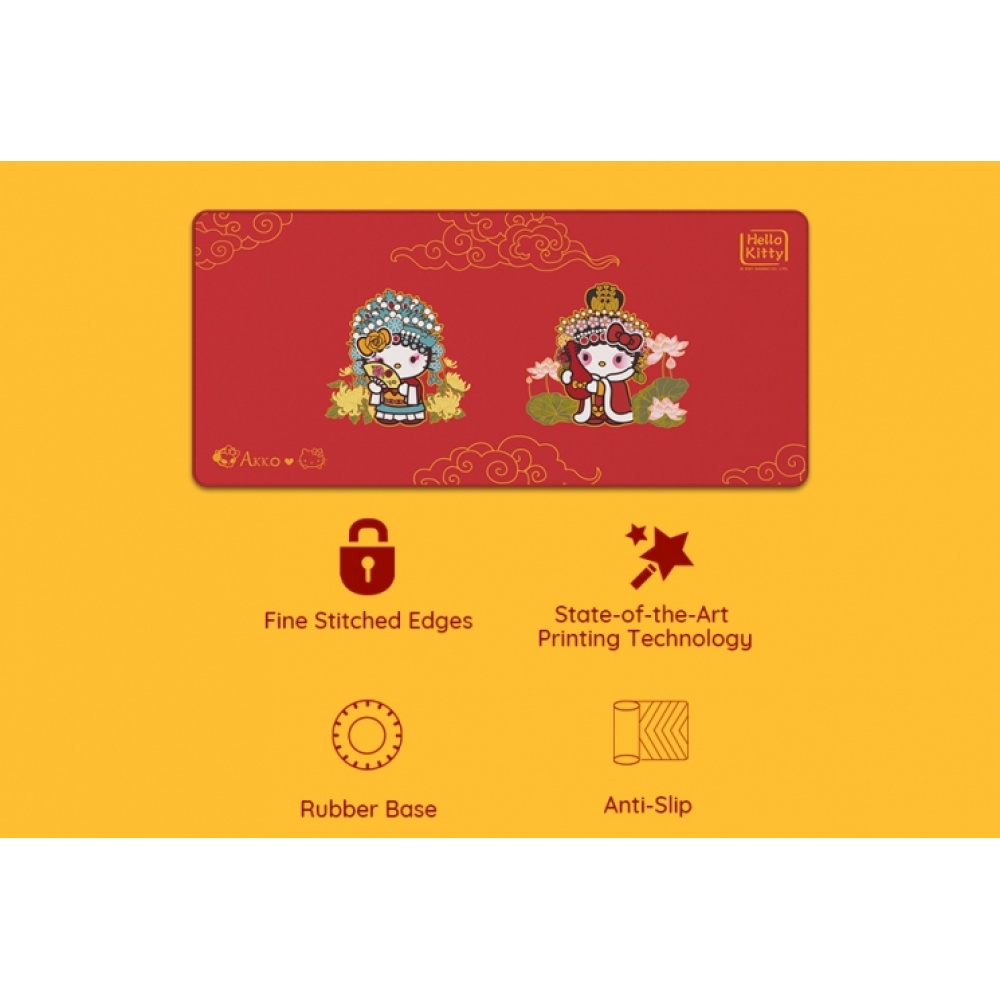 Игровая поверхность Akko Hellokitty Peking Opera Deskmat B — изображение 8