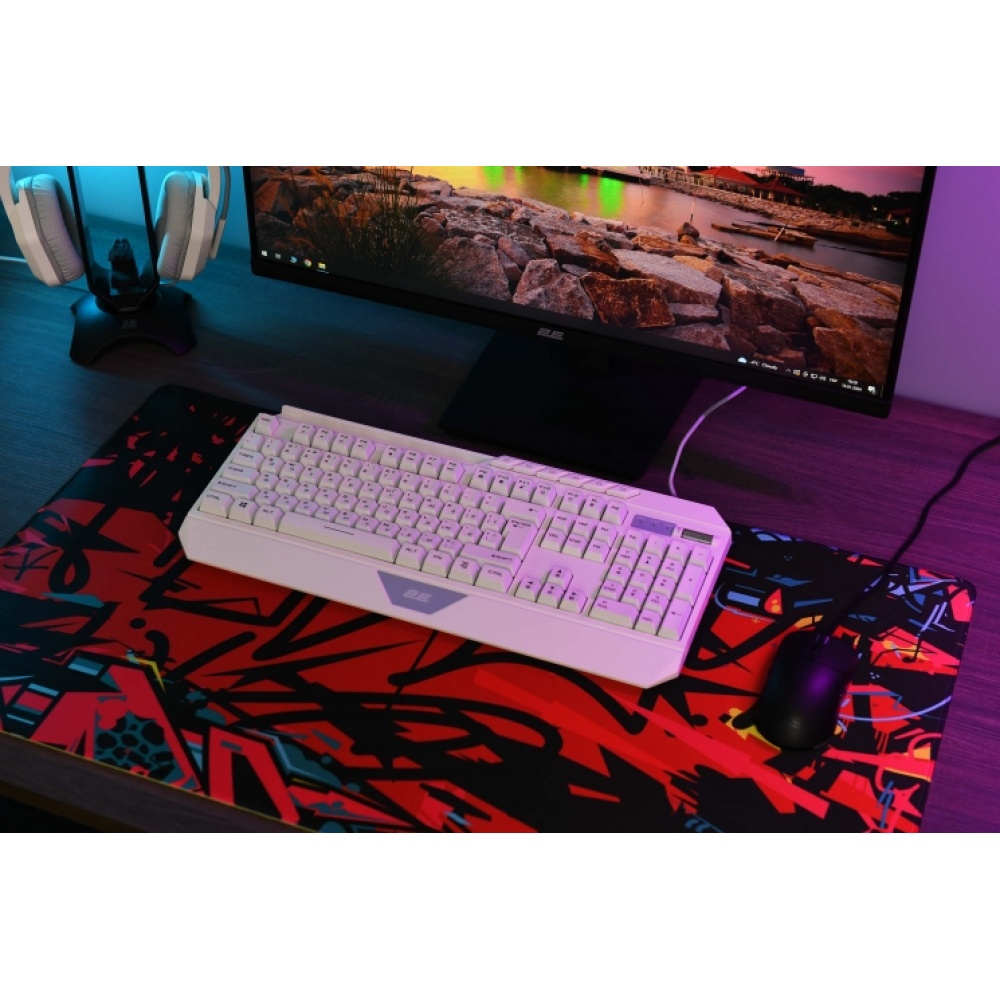 Коврик для мыши 2E GAMING Mouse Pad PRO Speed XL D06 Multicolor (800*450*3mm) — изображение 8