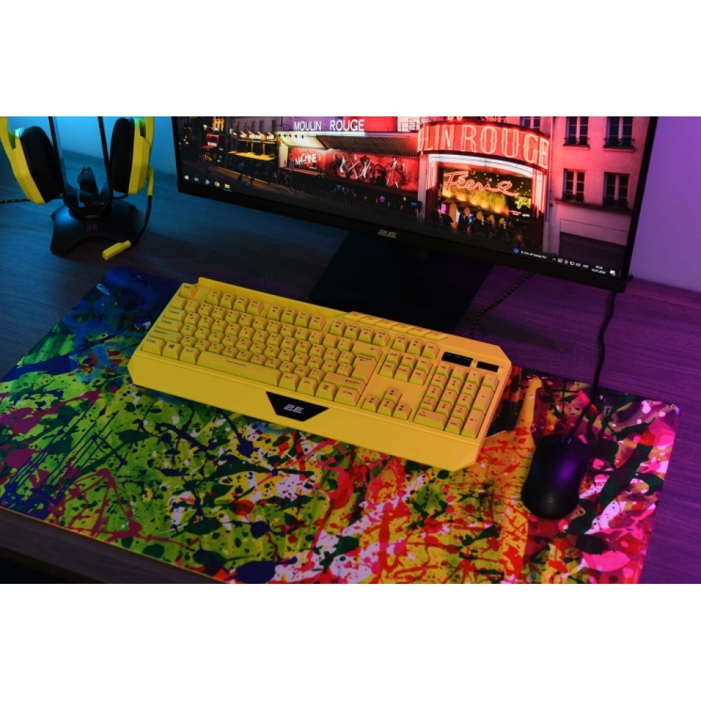 Коврик для мыши 2E GAMING Mouse Pad PRO Speed XL D07 Multicolor (800*450*3mm) — изображение 8