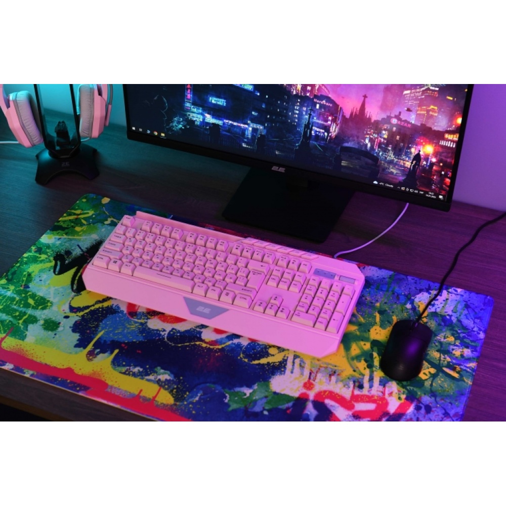 Коврик для мыши 2E GAMING Mouse Pad PRO Speed XL D08 Multicolor (800*450*3mm) — изображение 8