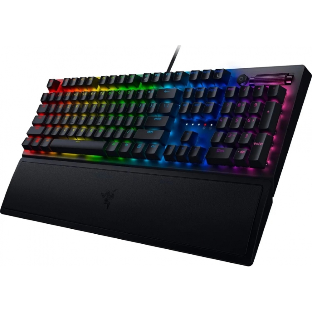 Клавиатура Razer BlackWidow V3 RGB 108key Green Switch USB/EN, чёрный — изображение 8