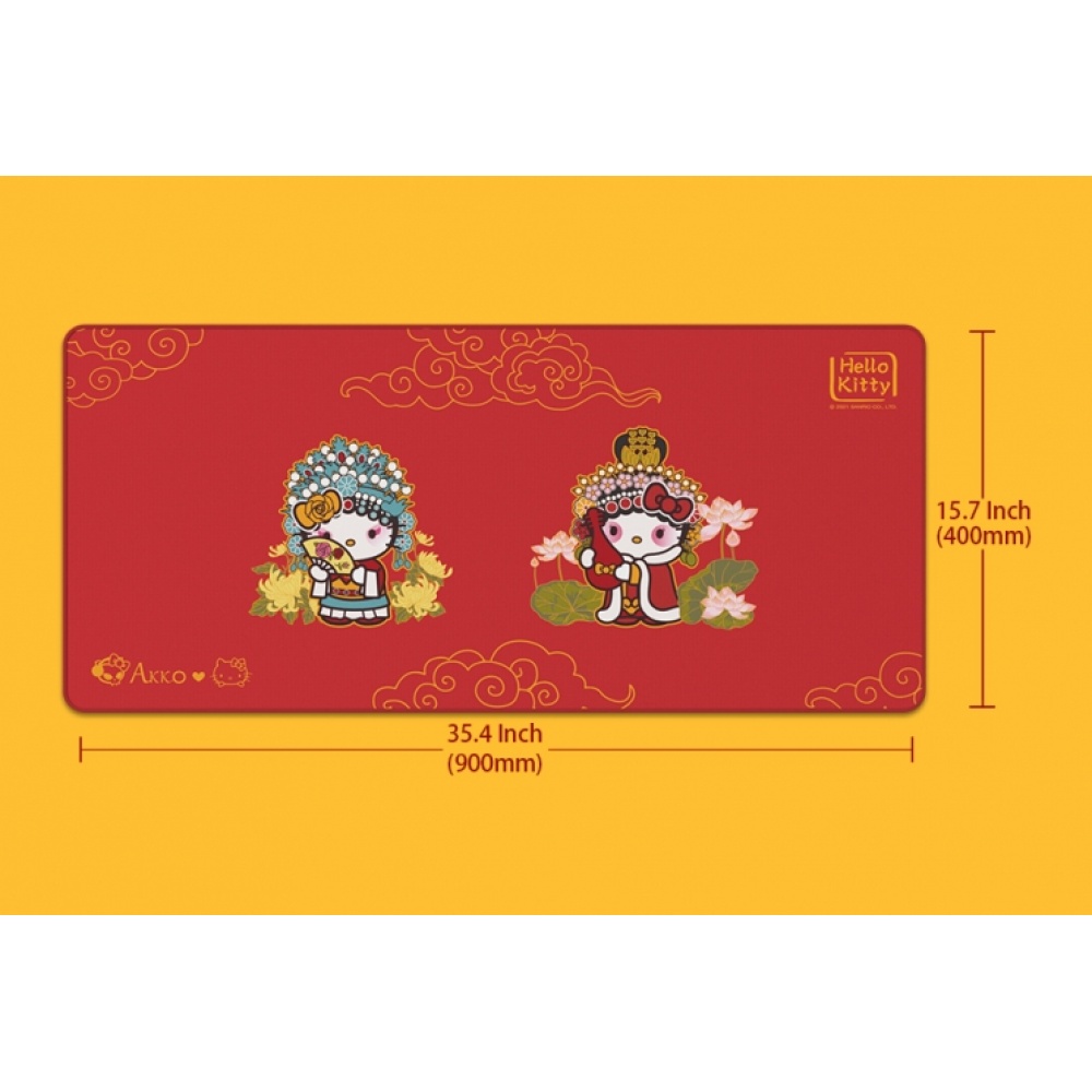 Игровая поверхность Akko Hellokitty Peking Opera Deskmat B — изображение 9