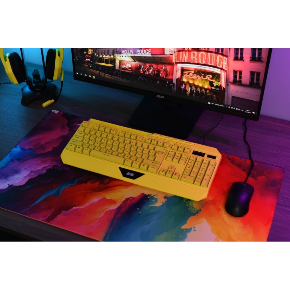 Коврик для мыши 2E GAMING Mouse Pad PRO Speed XL D01 Multicolor (800*450*3mm) — изображение 9