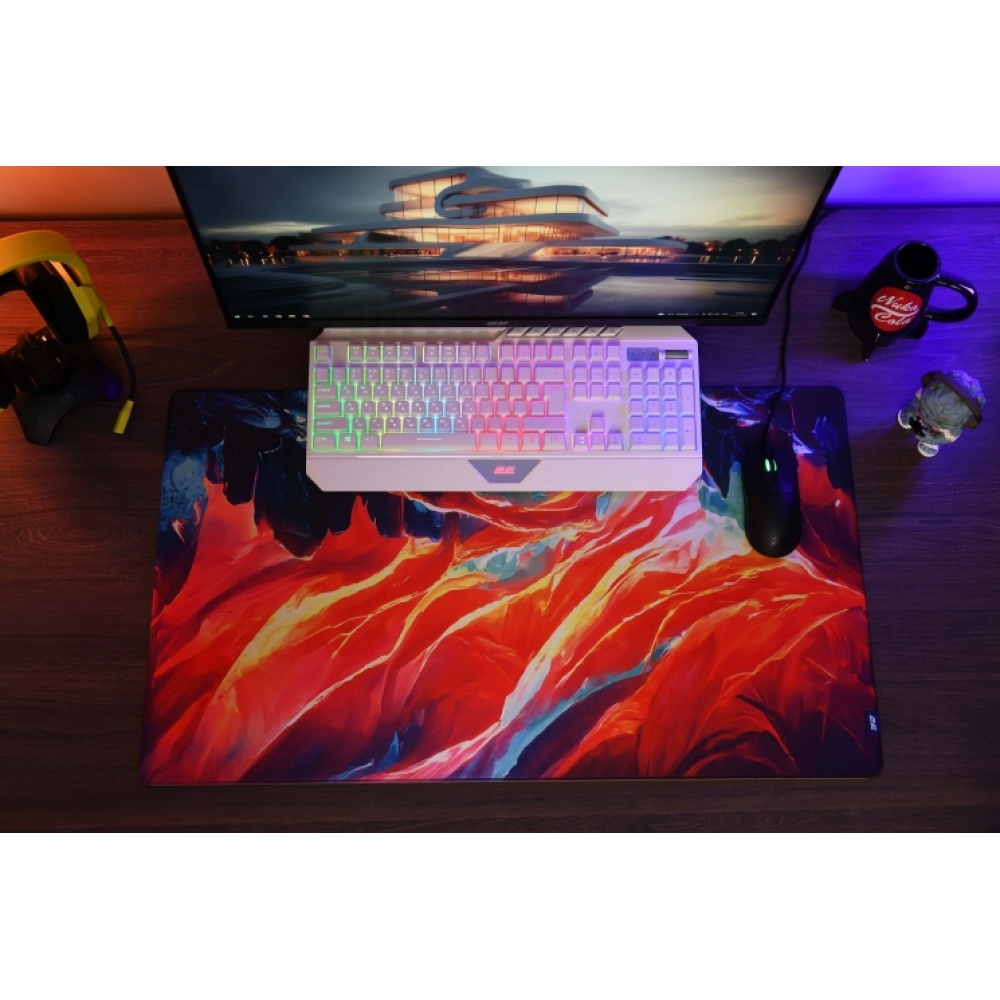 Коврик для мыши 2E GAMING Mouse Pad PRO Speed XL D02 Multicolor (800*450*3mm) — изображение 9