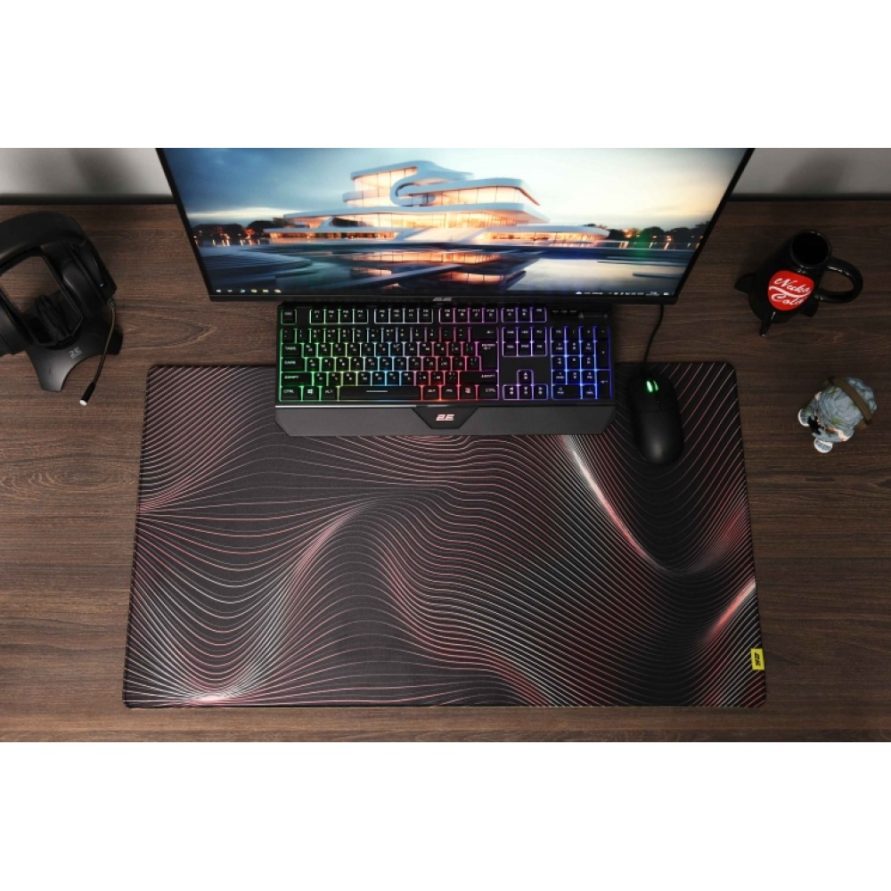 Коврик для мыши 2E GAMING Mouse Pad PRO Speed XL D03 Multicolor (800*450*3mm) — изображение 9