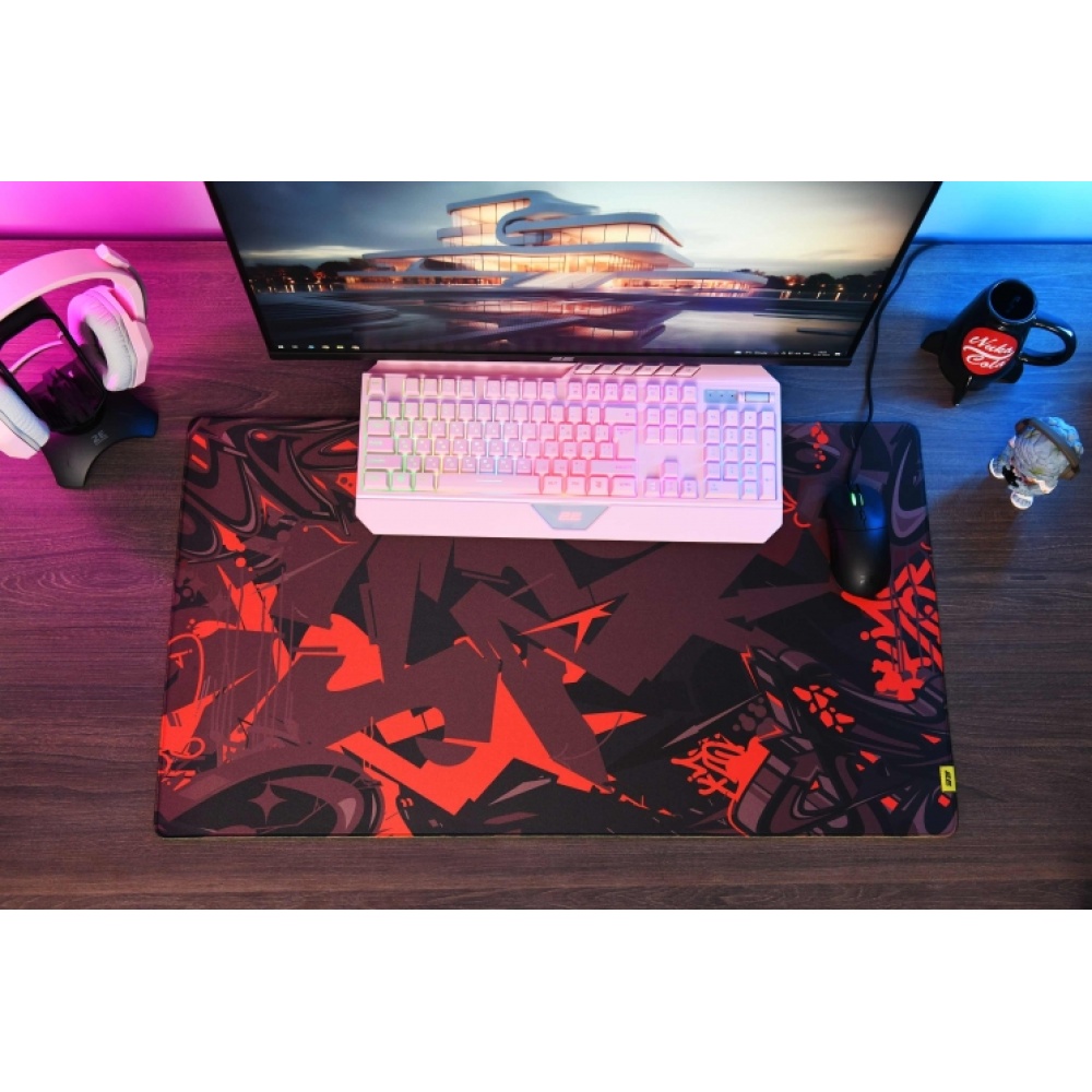 Коврик для мыши 2E GAMING Mouse Pad PRO Speed XL D04 Multicolor (800*450*3mm) — изображение 9