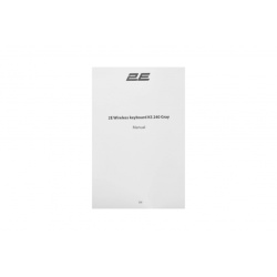 Клавиатура 2E KS240 WL BT Gray — изображение 9